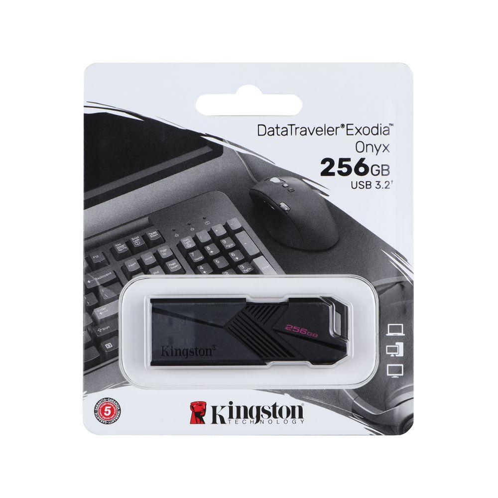 Купить USB FLASH DRIVE 3.2 KINGSTON DT EXODIA ONYX 256GB