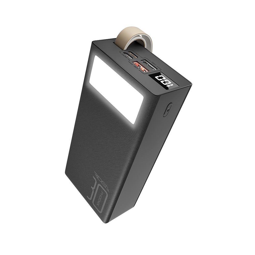 Купить POWER BANK RIDEA RP-D30L PHOENIX30 10W DIGITAL DISPLAY + LAMP 30000 MAH_1