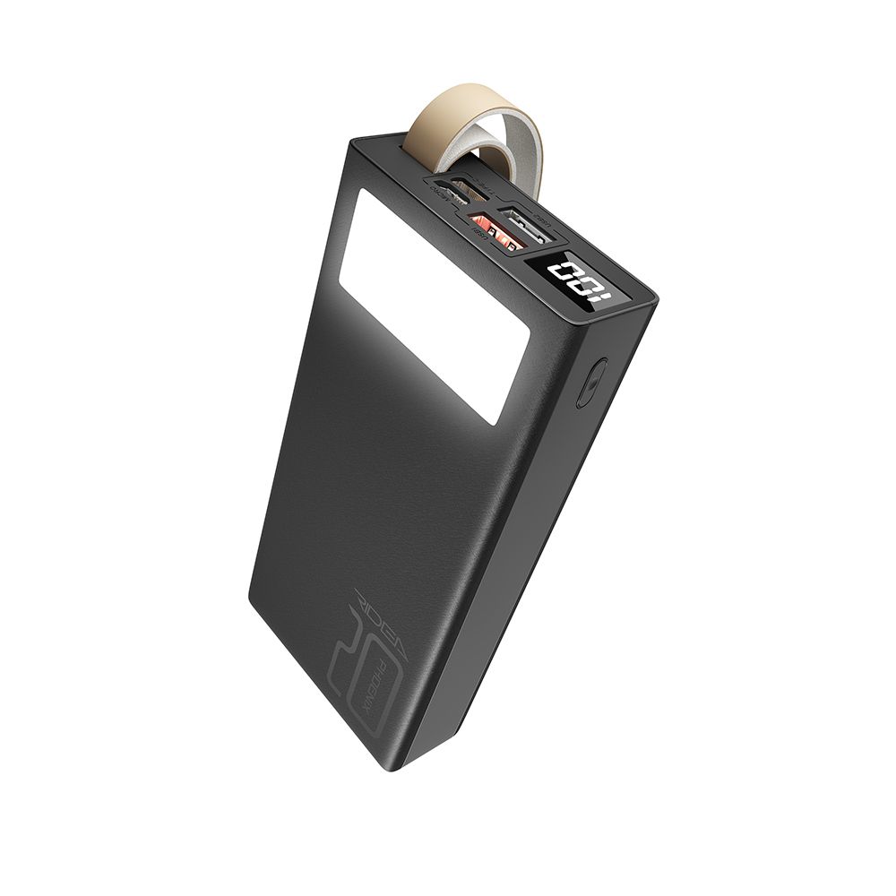 Купить POWER BANK RIDEA RP-D20L PHOENIX20 10W DIGITAL DISPLAY + LAMP 20000 MAH