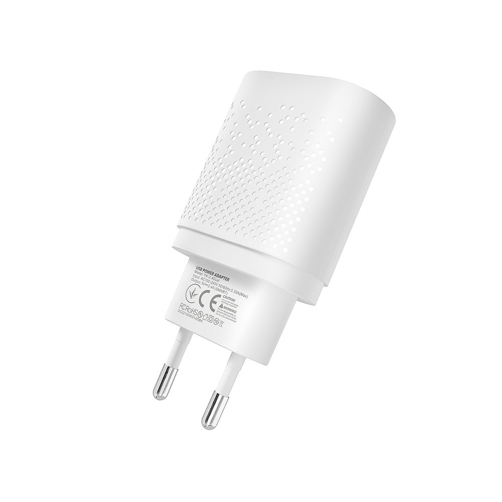 Купить СЕТЕВОЕ ЗАРЯДНОЕ УСТРОЙСТВО YOKI LED SERIES YK-2.4DUAL 12W_6