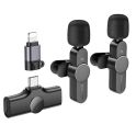 Купить МИКРОФОН ПЕТЛИЧНЫЙ БЕСПРОВОДНОЙ BOROFONE BFK12 TWIN TYPE-C/LIGHTNING_1