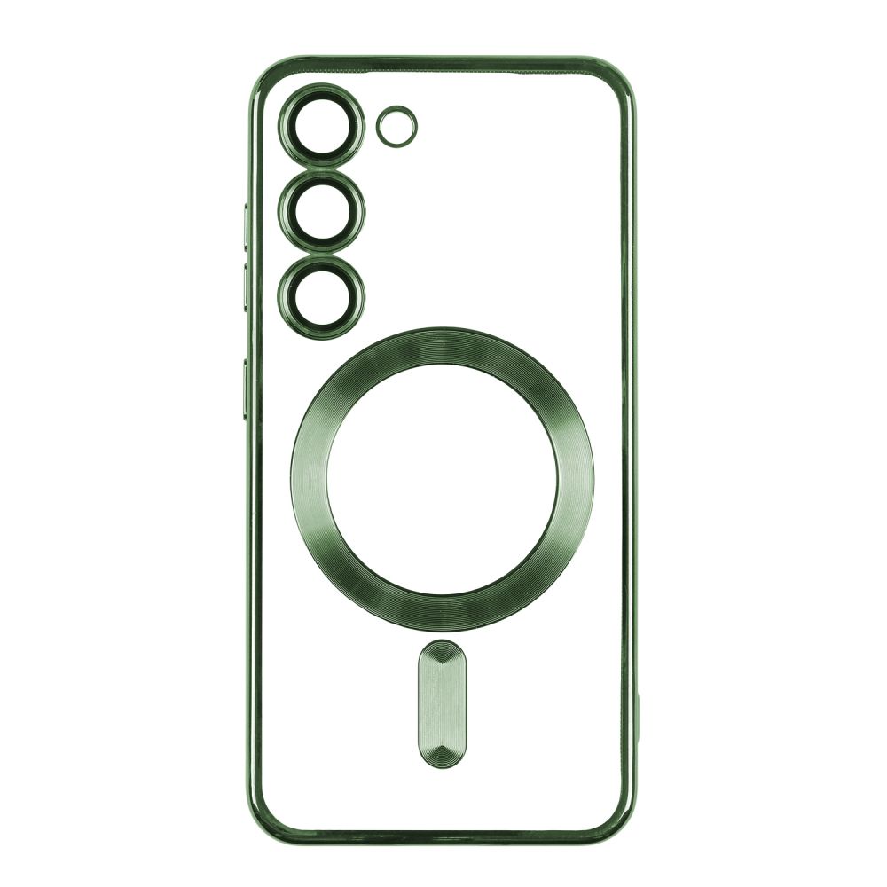 Купить ЧЕХОЛ TPU METALLIC FULL CAMERA WITH MAGSAFE ДЛЯ SAMSUNG GALAXY S21 FE (G990)