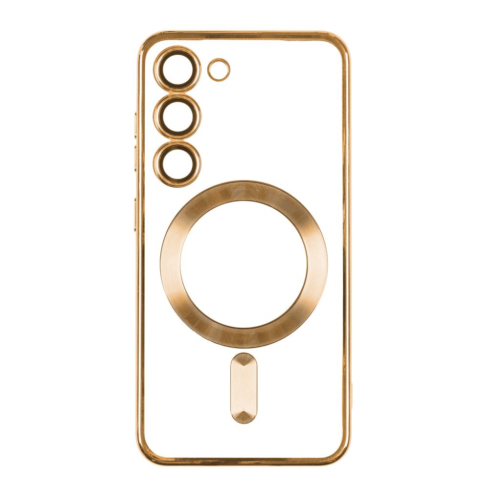 Купить ЧЕХОЛ TPU METALLIC FULL CAMERA WITH MAGSAFE ДЛЯ SAMSUNG GALAXY S22 (S901)
