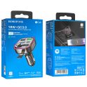 Купить МОДУЛЯТОР BOROFONE BC48 BROAD QC3.0 CAR BT FM TRANSMITTER
