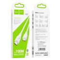 Купить USB HOCO X93 FORCE 100W TYPE-C TO TYPE-C 2M