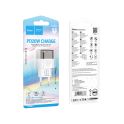 Купить СЕТЕВОЕ ЗАРЯДНОЕ УСТРОЙСТВО HOCO C125A TRANSPARENT PD20W/QC_1