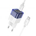 Купить СЕТЕВОЕ ЗАРЯДНОЕ УСТРОЙСТВО HOCO C125A TRANSPARENT PD20W/QC TYPE-C TO TYPE-C_5