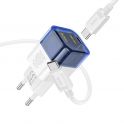 Купить СЕТЕВОЕ ЗАРЯДНОЕ УСТРОЙСТВО HOCO C125A TRANSPARENT PD20W/QC TYPE-C TO TYPE-C_6