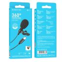 Купить МИКРОФОН ПЕТЛИЧНЫЙ BOROFONE BFK11 TYPE-C_1