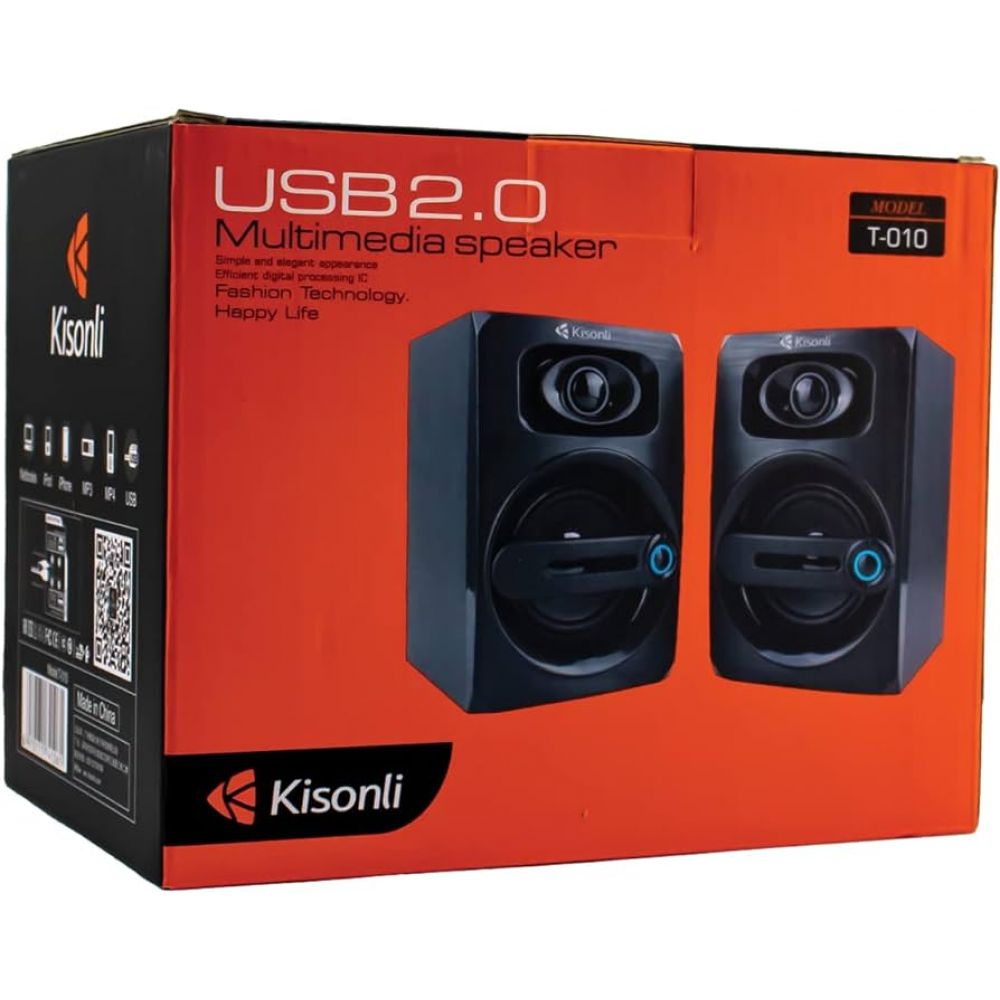 Купить КОМПЬЮТЕРНЫЕ КОЛОНКИ KISONLI T-010