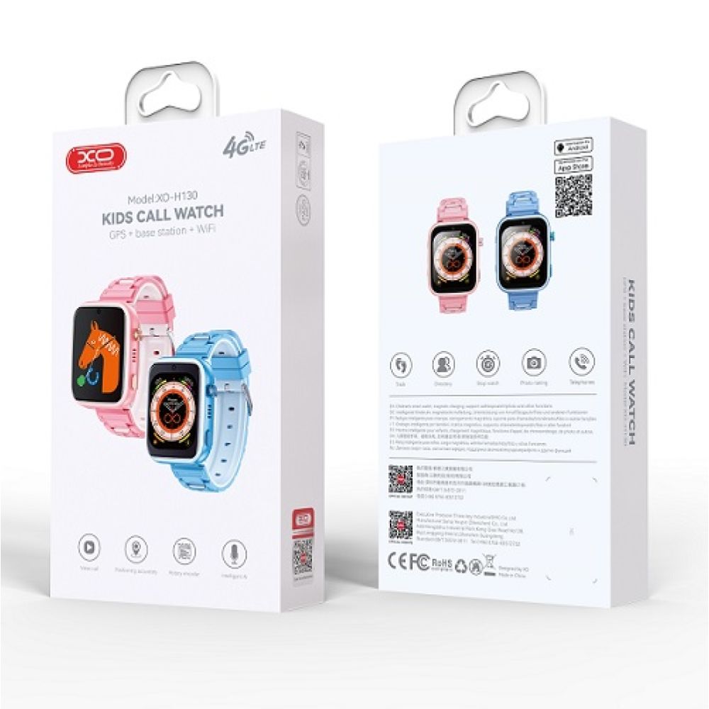 Купить ДЕТСКИЕ СМАРТ ЧАСЫ XO H130 4G GPS_1