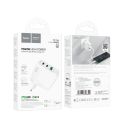 Купить СЕТЕВОЕ ЗАРЯДНОЕ УСТРОЙСТВО HOCO C115A HEADER PD65W/QC (2C1A) GAN TYPE-C TO TYPE-C