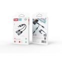 Купить ПЕРЕХОДНИК XO NBR160B  AUDIO ADAPT TYPE-C TO TYPE-C +3.5MM CONNECTOR