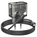 Купить СЕТЕВОЕ ЗАРЯДНОЕ УСТРОЙСТВО HOCO N34 DAZZLING PD20W+QC3.0 TYPE-C TO LIGHTNING_6