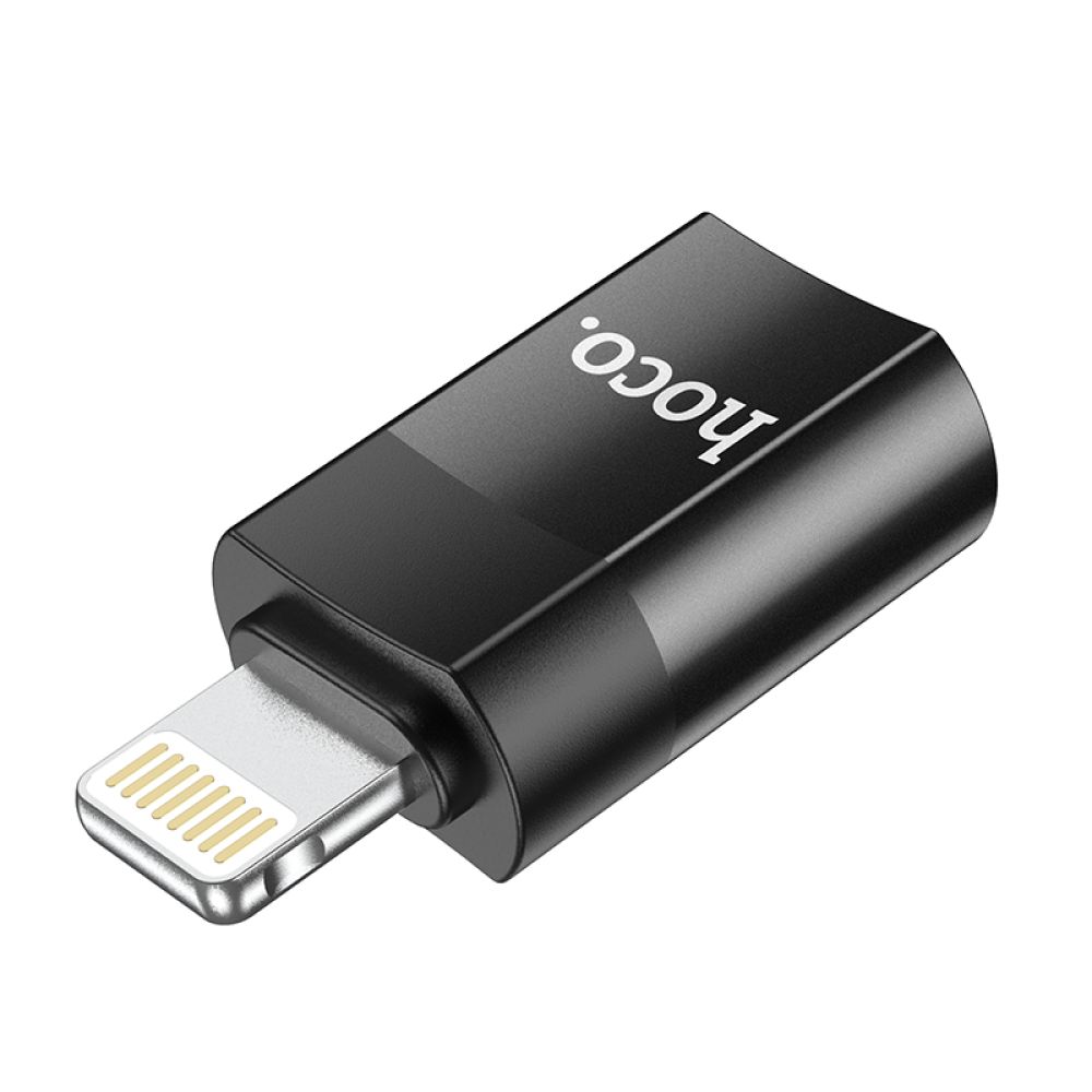 Купить ПЕРЕХОДНИК HOCO UA17 IP MALE TO TYPE-C FEMALE USB2.0 ADAPTER_4