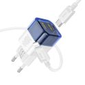 Купить СЕТЕВОЕ ЗАРЯДНОЕ УСТРОЙСТВО HOCO C125A TRANSPARENT PD20W/QC TYPE-C TO LIGHTNING_6