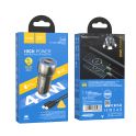 Купить АВТО ЗАРЯДНОЕ УСТРОЙСТВО HOCO Z48 TOUGH 40W (2C) TYPE-C TO TYPE-C
