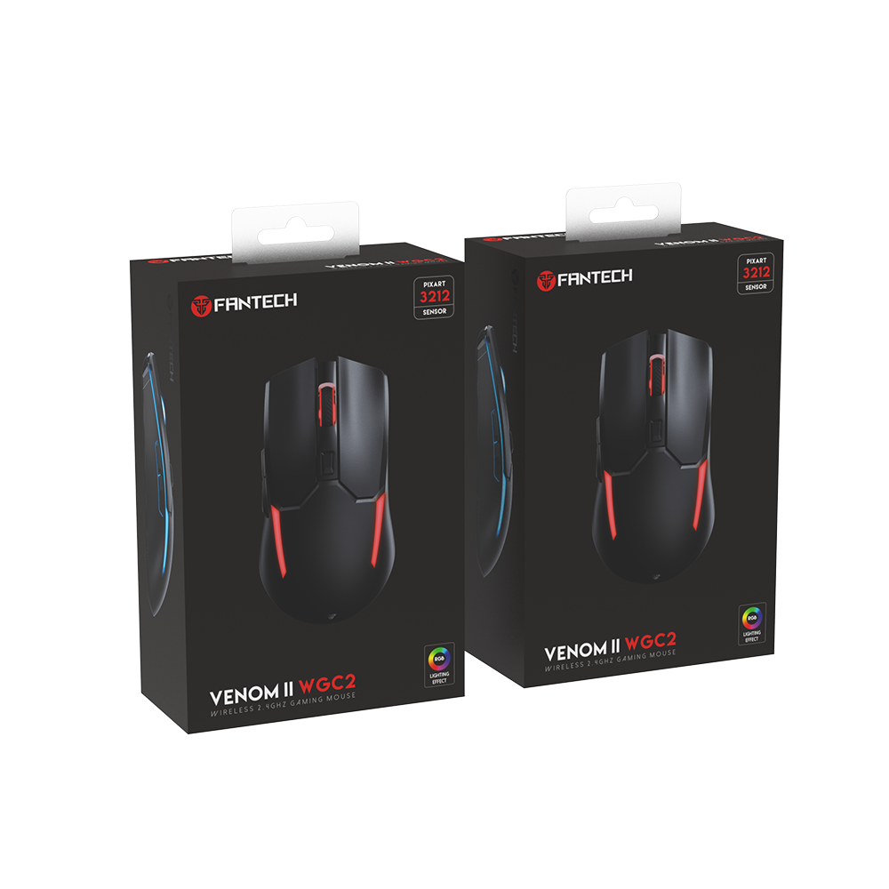 Купить WIRELESS МЫШЬ ИГРОВАЯ FANTECH WGC2 VENOM II VIBE