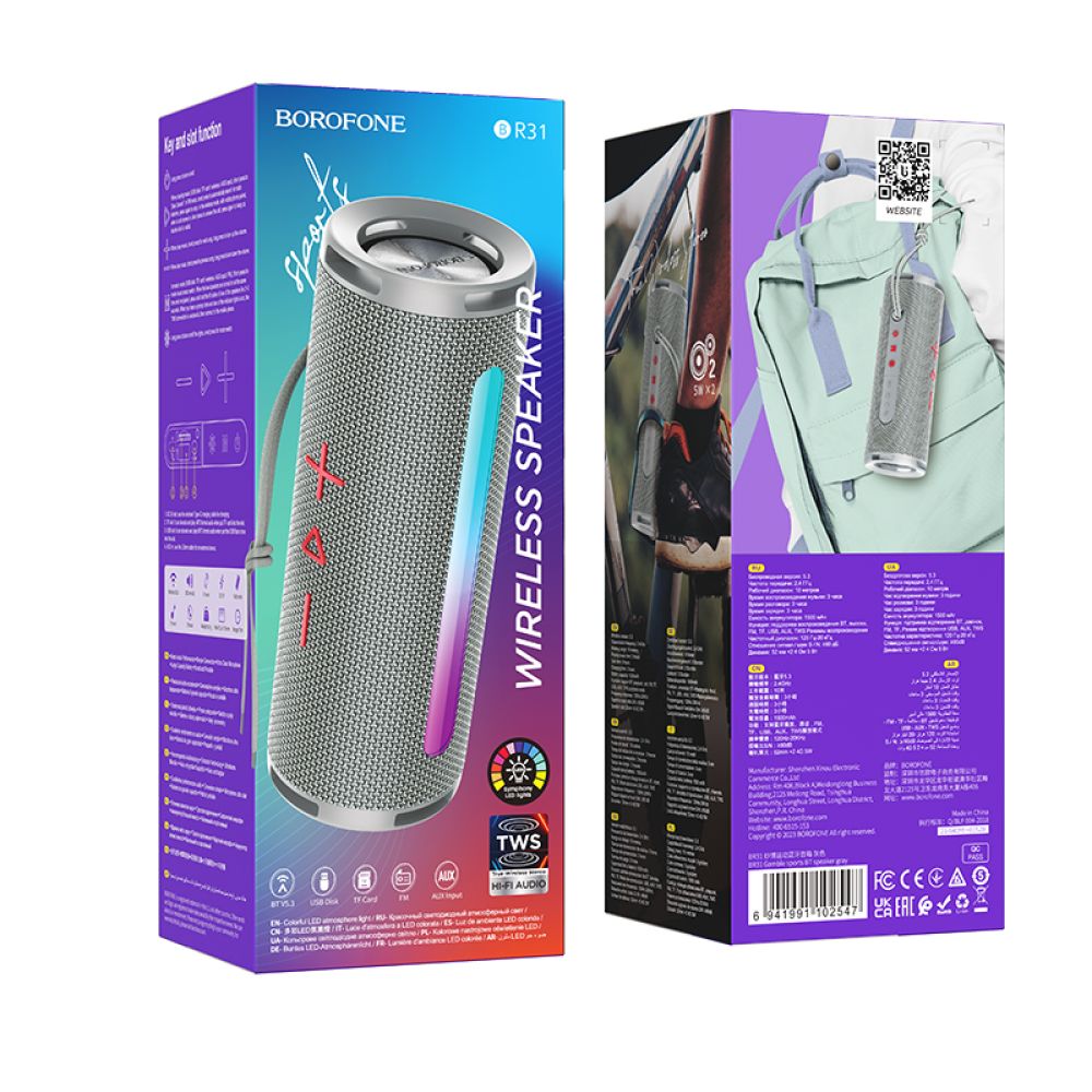 Купить КОЛОНКА BOROFONE BR31_2