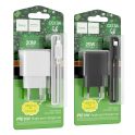 Купить СЕТЕВОЕ ЗАРЯДНОЕ УСТРОЙСТВО HOCO CS13A 1USB-C PD/QC 20W+TYPE-C TO LIGHTNING