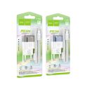 Купить СЕТЕВОЕ ЗАРЯДНОЕ УСТРОЙСТВО HOCO C125A TRANSPARENT PD20W/QC TYPE-C TO LIGHTNING