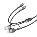 Купить USB YOKI UNIVERSE YK-UN91 USB-A/TYPE-C TO TYPE-C/LIGHTNING 100W 1.2M_4