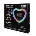 Купить ЛАМПА RGB MJ48 48CM REMOTE (HEART STYLE) МЯТАЯ УПАКОВКА_1