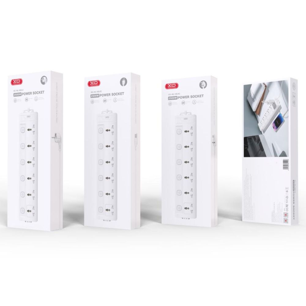 Купить СЕТЕВОЙ УДЛИНИТЕЛЬ XO WL18 6AC 2M