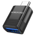 Купить ПЕРЕХОДНИК BOROFONE BV18 TYPE-C MALE TO USB FEMALE USB3.0_3