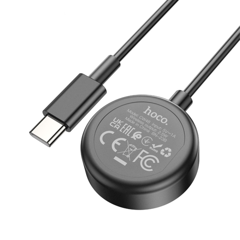 Купить БЕСПРОВОДНОЕ ЗАРЯДНОЕ УСТРОЙСТВО HOCO CW48 FOR SAMSUNG WATCH 1-5TH SERIES 2.5W_6