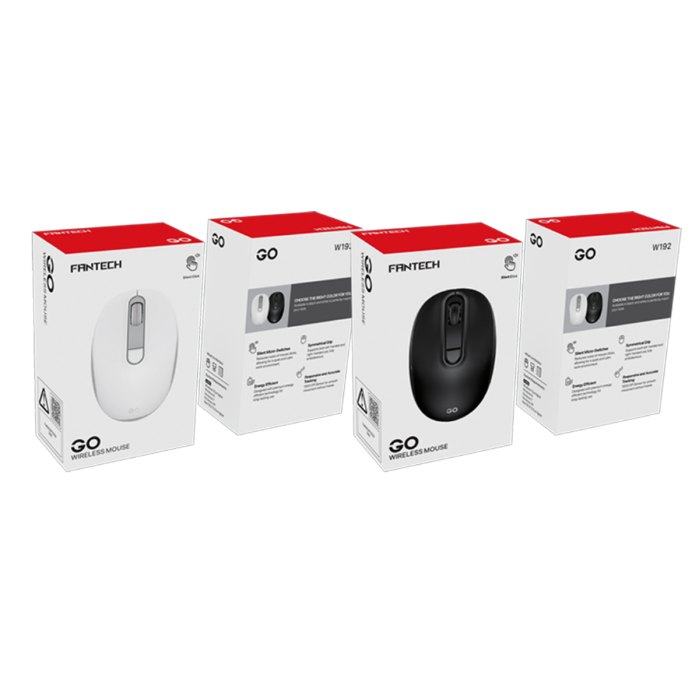 Купить WIRELESS МЫШЬ FANTECH W192 SILENT CLICK