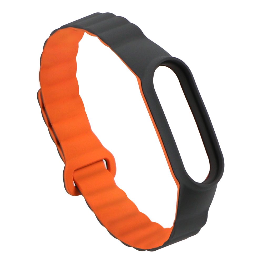 Купить РЕМЕШОК ДЛЯ XIAOMI MI BAND 3 / 4 / 5 / 6 / 7 SILICONE LINK