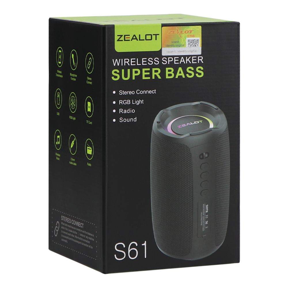 Купить КОЛОНКА ZEALOT S61