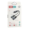 Купить ПЕРЕХОДНИК XO NBR160A AUDIO  ADAPTOR LIGHTNING TO DOUBLE LIGHTNING