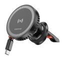 Купить АВТОДЕРЖАТЕЛЬ BOROFONE BH207 MONA MAGNETIC WIRELESS 15W_1