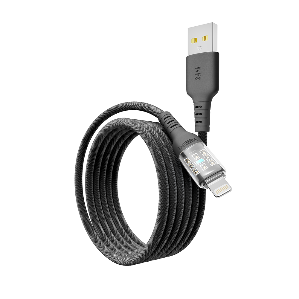 Купить USB YOKI CYBER YK-CY23 LIGHTNING 2.4A 1.2M_8