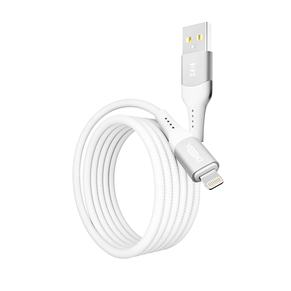 Купить USB YOKI SOLID YK-SO15 LIGHTNING 2.4A 1.2M_9