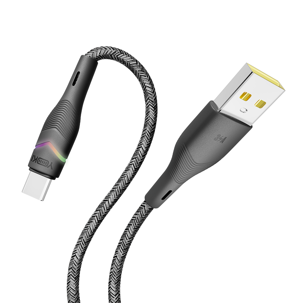 Купить USB YOKI RGB YK-RG24 TYPE-C 3A 1.2M_5