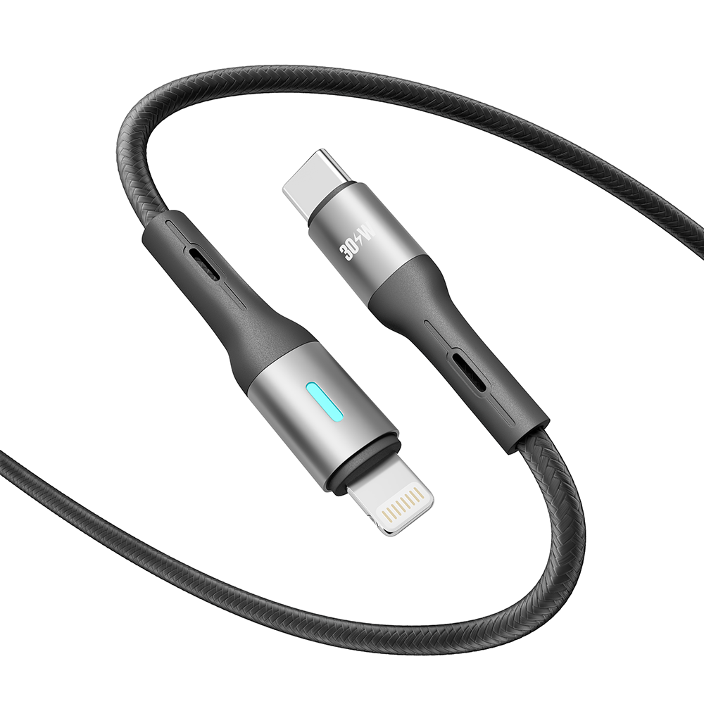 Купить USB YOKI LED YK-LE17 TYPE-C TO LIGHTNING 30W 1.2M_3