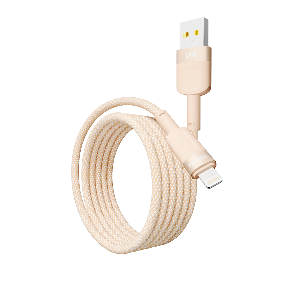 Купить USB YOKI STYLE YK-ST41 LIGHTNING 2.4A 1.2M_6