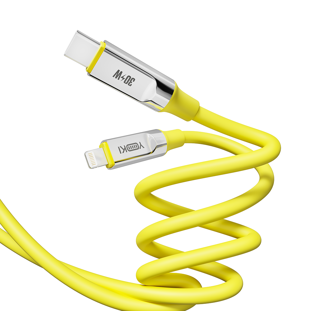 Купить USB YOKI ULTRA YK-UL61 TYPE-C TO LIGHTNING 30W 1.2M_6