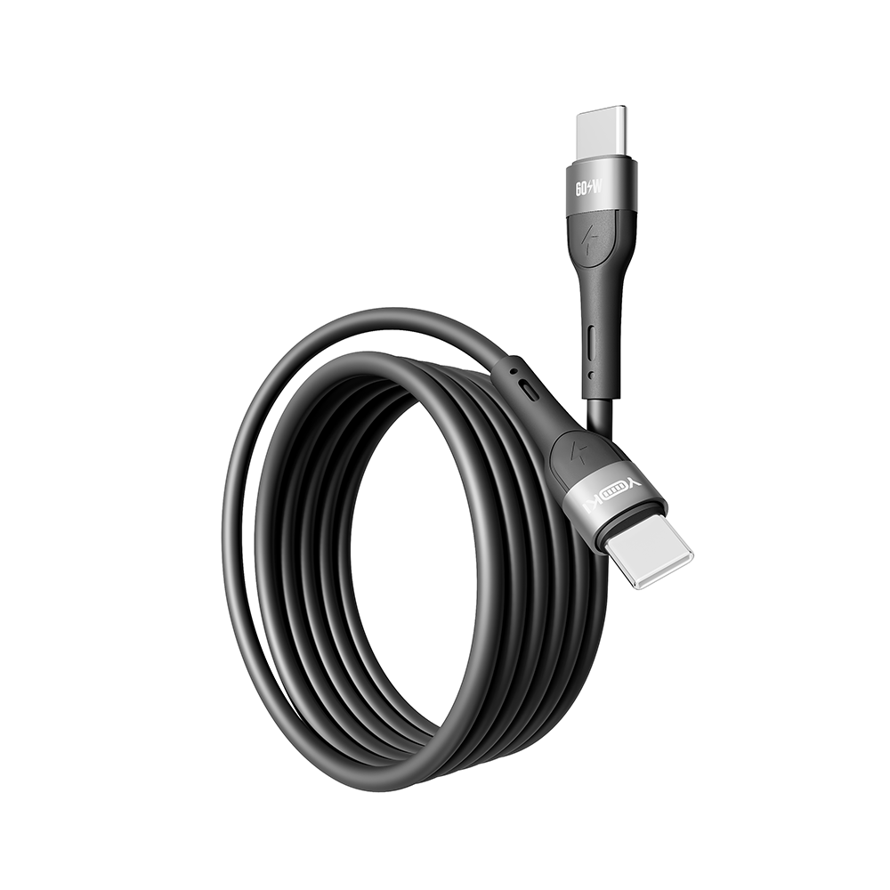 Купить USB YOKI EXTRA YK-EX11 TYPE-C TO TYPE-C 60W 1.2M_9