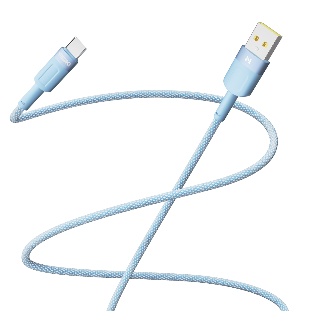 Купить USB YOKI STYLE YK-ST41 TYPE-C 3A 1.2M_5