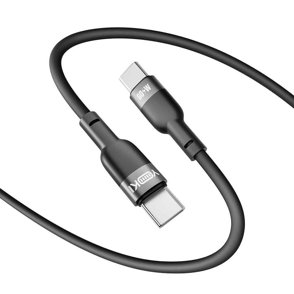 Купить USB YOKI SILICONE YK-SI50 TYPE-C TO TYPE-C 60W 1.2M_7