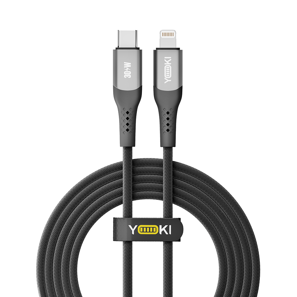 Купить USB YOKI SOLID YK-SO15 TYPE-C TO LIGHTNING 30W 2M_1