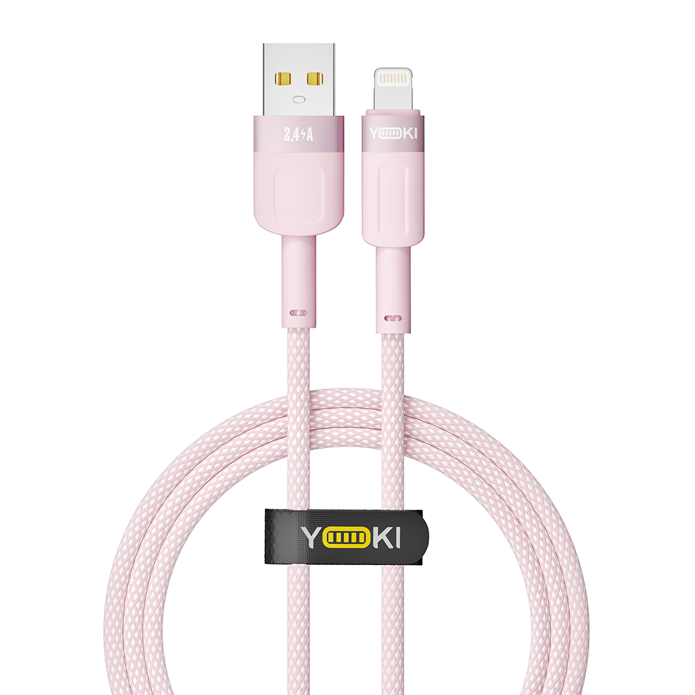 Купить USB YOKI STYLE YK-ST41 LIGHTNING 2.4A 1.2M_3