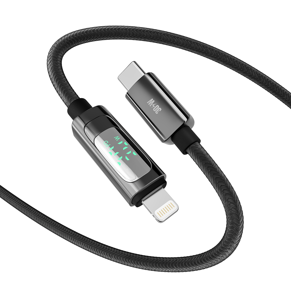 Купить USB YOKI DISPLAY YK-DI88 TYPE-C TO LIGHTNING 30W 1.2M_3