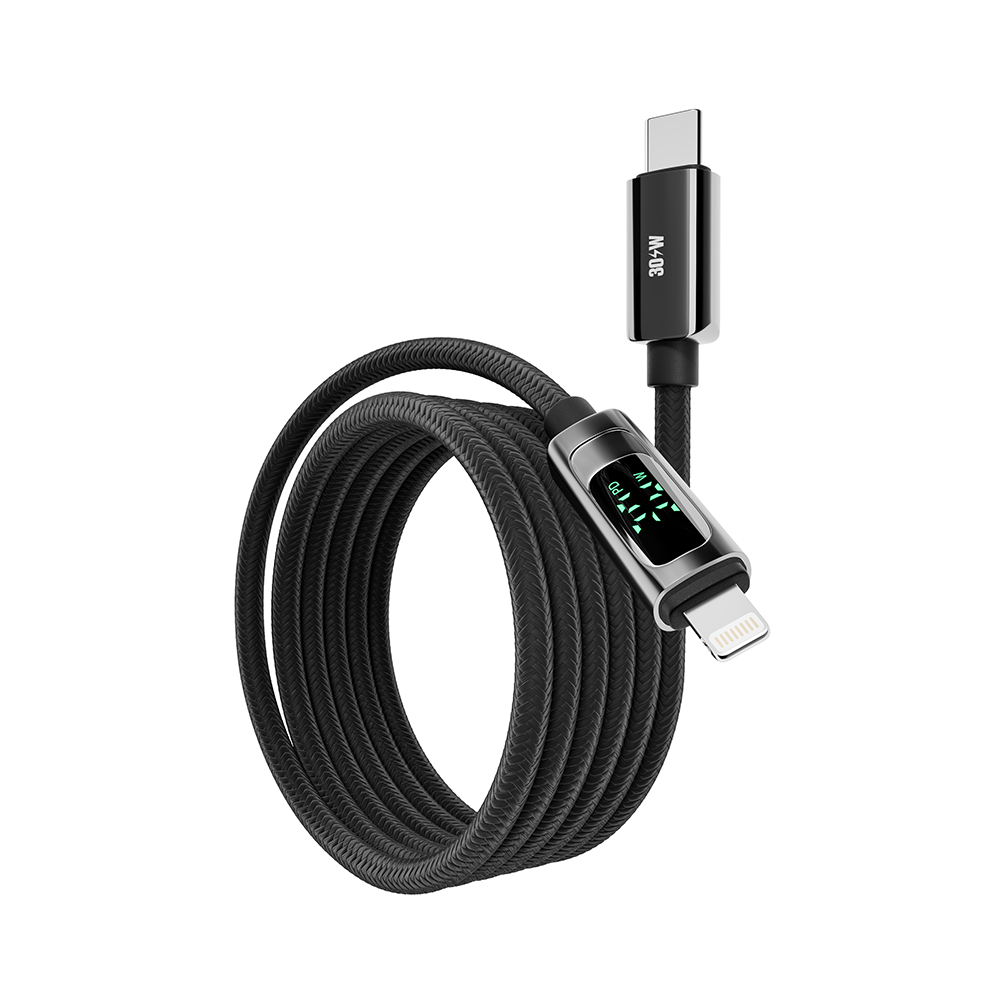 Купить USB YOKI DISPLAY YK-DI88 TYPE-C TO LIGHTNING 30W 1.2M_5