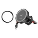 Купить АВТОДЕРЖАТЕЛЬ BOROFONE BH207 MONA MAGNETIC WIRELESS 15W_6