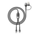 Купить USB YOKI UNIVERSE YK-UN91 USB-A/TYPE-C TO TYPE-C/LIGHTNING 100W 1.2M_3